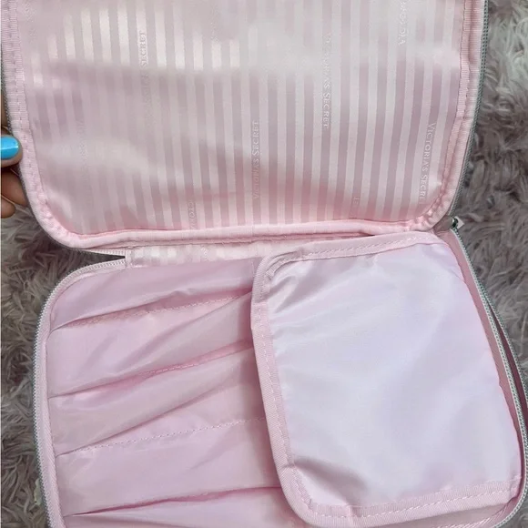 Victoria's Secret Pink Striped Cosmetic Bag - Picture 7 of 7